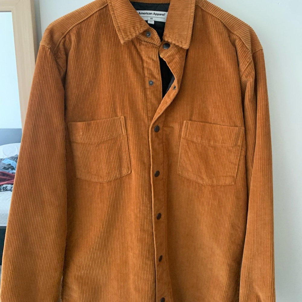 Corduroy shacket